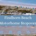 Findhorn Beach Motorhome stopover
