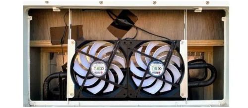 install a fridge fan cooling kit