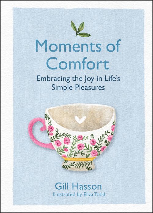 Book Cover - Where To Buy Option - Book Extract post of Moments of Comfort by Gill Hasson
