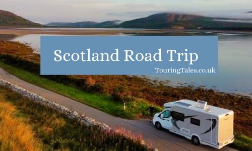 Scotland road trip banner