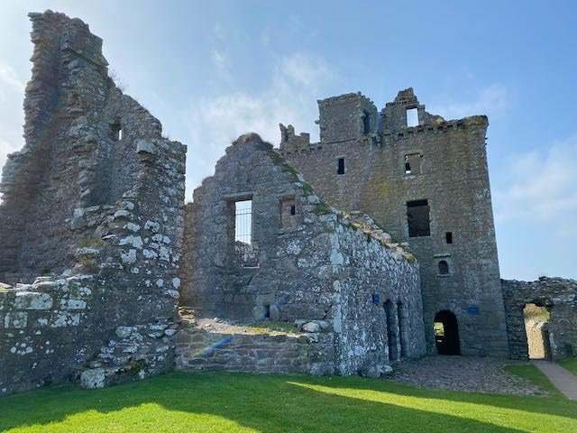 Castle Ruins - Coastal Walk Dunnottar Castle 