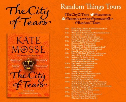 The City of Tears Book Blog Tour