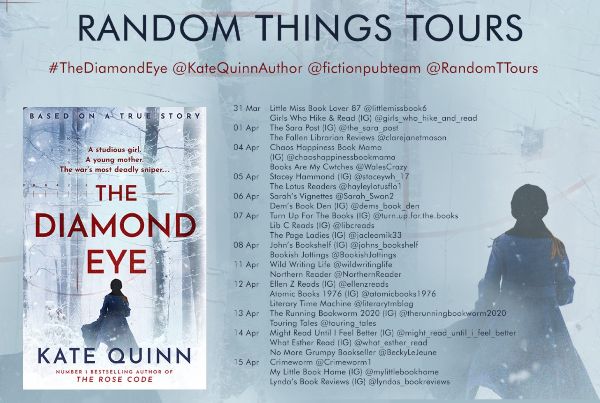 Blog Tour - Book Review of The Diamond Eye by Kate Quinn